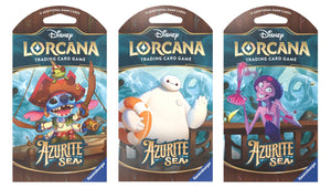 Disney - Lorcana TCG - Azurite Sea - Sleeved Booster Pack