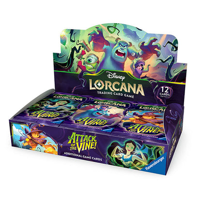 Disney Lorcana TCG - Attack of the Vine - Booster Box (24 Packs)
