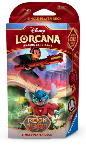 Disney - Lorcana TCG - Reign of Jafar - Starter Deck - Mulan & Stitch