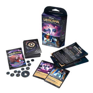 Disney - Lorcana TCG - Rise of the Floodborn - Starter Deck - Amethyst and Steel