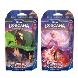 Disney - Lorcana TCG - Shimmering Skies - Starter Deck Bundle