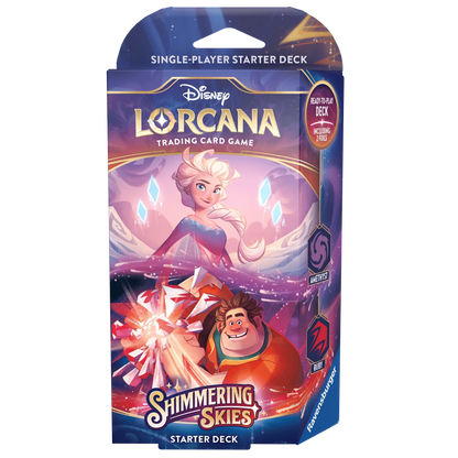 Disney - Lorcana TCG - Shimmering Skies - Starter Deck - Elsa & Ralph