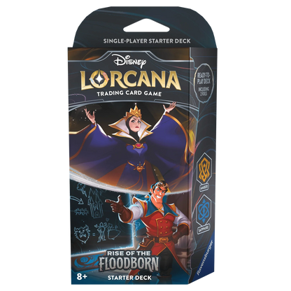 Disney - Lorcana TCG - Rise of the Floodborn - Starter Deck - Amber and Sapphire