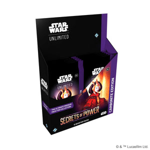 Star Wars - Unlimited - Secrets of Power Carbonite Booster Box