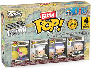 Funko Bitty POP: One Piece - Sanji / Zeff / Krieg & Chase