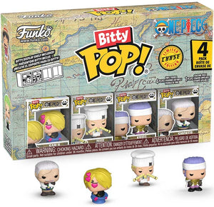 Funko Bitty POP: One Piece - Sanji / Zeff / Krieg & Chase