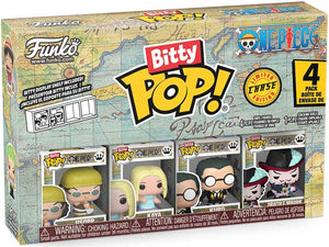 Funko Bitty POP: One Piece - Usopp / Kaya / Kuro & Chase