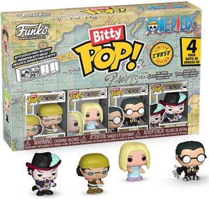 Funko Bitty POP: One Piece - Usopp / Kaya / Kuro & Chase