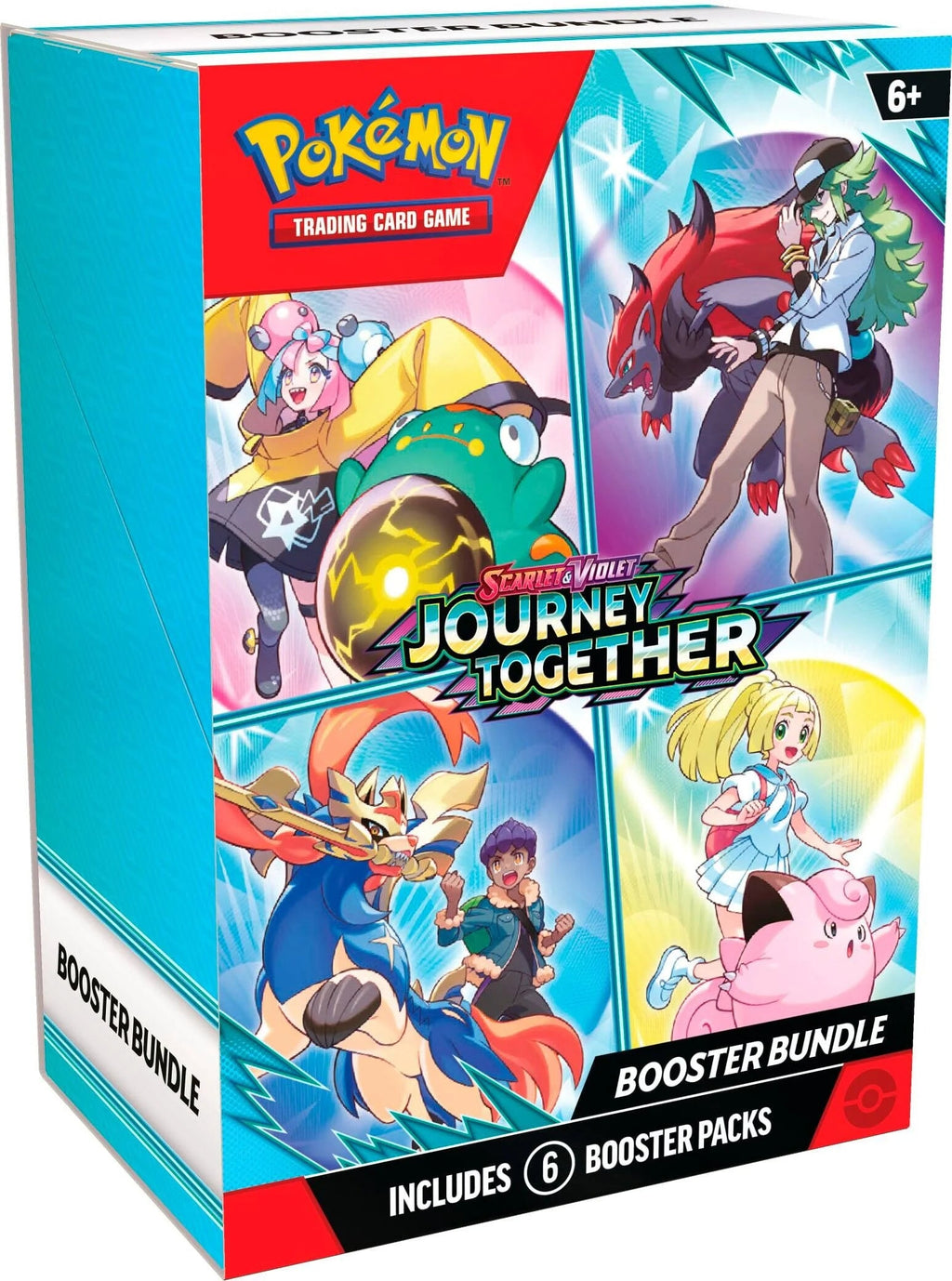 Pokemon - SV09 Journey Together - Booster Bundle (6 Packs) | Monster Card Corner Pokemon - SV09 Journey Together - Booster Bundle (6 Packs) | Monster Card Corner