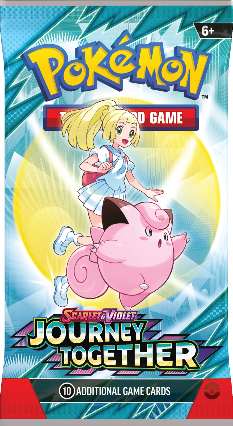 Pokemon - SV09 Journey Together - Booster Bundle (6 Packs) | Monster Card Corner Pokemon - SV09 Journey Together - Booster Bundle (6 Packs) | Monster Card Corner