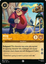 Disney Lorcana TCG - Hyperia City - Pete - Suave Showoff - 5/204 - Common - Cold Foil
