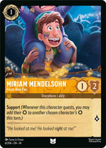 Disney Lorcana TCG - Hyperia City - Miriam Mendelsohn - Front-Row Fan - 6/204 - Uncommon