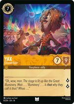 Disney Lorcana TCG - Hyperia City - Yax - Concert Goer - 8/204 - Uncommon - Cold Foil