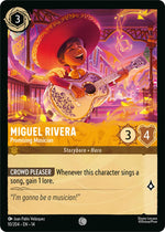 Disney Lorcana TCG - Hyperia City - Miguel Rivera - Promising Musician - 10/204 - Common - Cold Foil