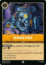 Disney Lorcana TCG - Hyperia City - Speaker Stack - 32/204 - Common - Cold Foil
