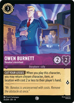 Disney Lorcana TCG - Hyperia City - Owen Burnett - Xanatos's Assistant - 35/204 - Common