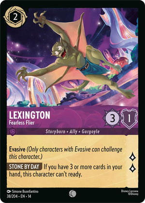 Disney Lorcana TCG - Hyperia City - Lexington - Fearless Flier - 38/204 - Common