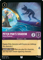 Disney Lorcana TCG - Hyperia City - Peter Pan's Shadow - Elusive Prankster - 47/204 - Uncommon