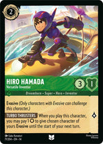 Disney Lorcana TCG - Hyperia City - Hiro Hamada - Versatile Inventor - 71/204 - Uncommon