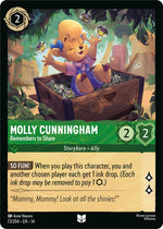 Disney Lorcana TCG - Hyperia City - Molly Cunningham - Remembers to Share - 73/204 - Uncommon