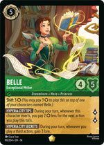 Disney Lorcana TCG - Hyperia City - Belle - Exceptional Writer - 90/204 - Legendary