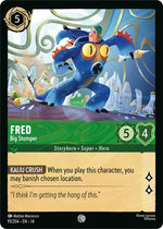 Disney Lorcana TCG - Hyperia City - Fred - Big Stomper - 91/204 - Common