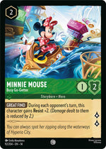 Disney Lorcana TCG - Hyperia City - Minnie Mouse - Busy Go-Getter - 92/204 - Common