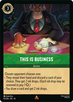 Disney Lorcana TCG - Hyperia City - This Is Business - 97/204 - Rare - Cold Foil