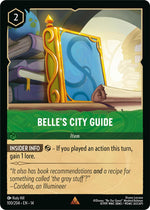 Disney Lorcana TCG - Hyperia City - Belle's City Guide - 100/204 - Rare