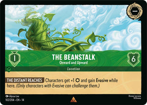 Disney Lorcana TCG - Hyperia City - The Beanstalk - Onward and Upward - 102/204 - Rare