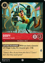 Disney Lorcana TCG - Hyperia City - Goofy - Enthusiastic Tourist - 111/204 - Common