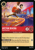 Disney Lorcana TCG - Hyperia City - Hector Rivera - Street Musician - 117/204 - Uncommon