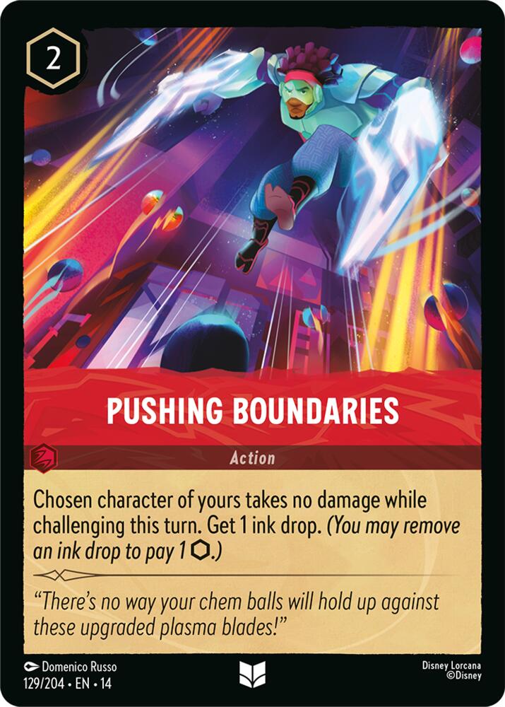 Disney Lorcana TCG - Hyperia City - Pushing Boundaries - 129/204 - Uncommon