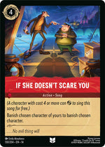 Disney Lorcana TCG - Hyperia City - If She Doesn't Scare You - 130/204 - Uncommon