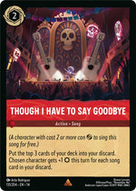 Disney Lorcana TCG - Hyperia City - Though I Have to Say Goodbye - 131/204 - Rare - Cold Foil