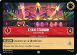 Disney Lorcana TCG - Hyperia City - Khan Stadium - State of the Art - 136/204 - Common - Cold Foil