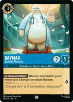 Disney Lorcana TCG - Hyperia City - Baymax - Qualified Physician - 140/204 - Common - Cold Foil