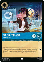 Disney Lorcana TCG - Hyperia City - Go Go Tomago - Working Late - 145/204 - Uncommon - Cold Foil