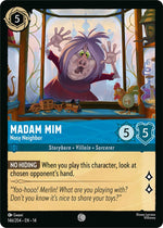 Disney Lorcana TCG - Hyperia City - Madam Mim - Nosy Neighbor - 146/204 - Common - Cold Foil