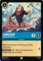 Disney Lorcana TCG - Hyperia City - Lionheart - Cleaning Up the City - 147/204 - Uncommon