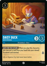Disney Lorcana TCG - Hyperia City - Daisy Duck - Savvy Investor - 149/204 - Common
