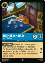 Disney Lorcana TCG - Hyperia City - Thomas O'Malley - Savvy Vagabond - 152/204 - Super Rare - Cold Foil
