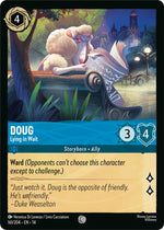 Disney Lorcana TCG - Hyperia City - Doug - Lying in Wait - 161/204 - Common - Cold Foil