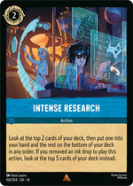 Disney Lorcana TCG - Hyperia City - Intense Research - 164/204 - Rare - Cold Foil
