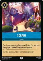 Disney Lorcana TCG - Hyperia City - Scram! - 165/204 - Uncommon