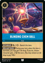 Disney Lorcana TCG - Hyperia City - Blinding Chem Ball - 166/204 - Uncommon - Cold Foil