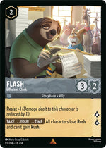 Disney Lorcana TCG - Hyperia City - Flash - Efficient Clerk - 171/204 - Rare - Cold Foil