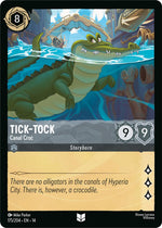 Disney Lorcana TCG - Hyperia City - Tick-Tock - Canal Croc - 175/204 - Uncommon - Cold Foil