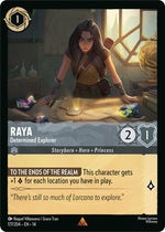 Disney Lorcana TCG - Hyperia City - Raya - Determined Explorer - 177/204 - Rare