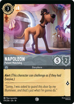 Disney Lorcana TCG - Hyperia City - Napoleon - Patient Watchdog - 179/204 - Common - Cold Foil
